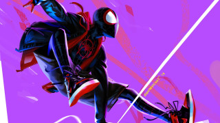 Spider man sword jumping air - a spider man free wallpaper