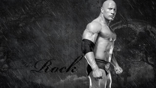 Man wrestling rain bald greyscale - strong free wallpaper for desktop