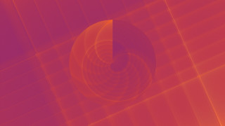 Red orange background circular design - the top of the image free wallpaper