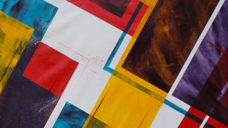 Multicolored pattern white background red - pattern free wallpaper for desktop