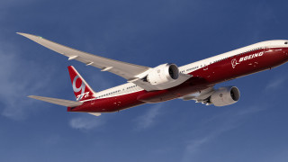 Large passenger jet blue sky 8 - a large passenger free wallpaper