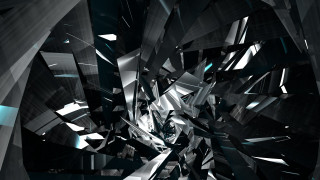 Large black white abstract glass - abstract design free wallpaper