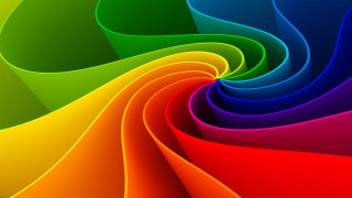 Colorful spiral black background white - vibrant free wallpaper