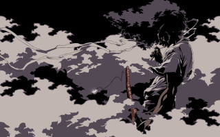 Man standing on ledge sky - a sky background behind free wallpaper