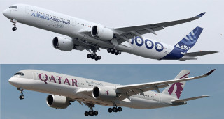 Large jetliner blue sky smaller - iso 200 free wallpaper