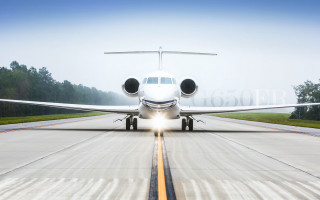 Small airplane runway airport sunlight - cleve gray free wallpaper