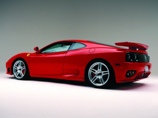Red sports car studio gray 2 - a studio photo free wallpaper