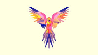 Colorful bird mechanical wings rossdraws - wing free wallpaper