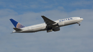 United airlines plane blue white - u free wallpaper