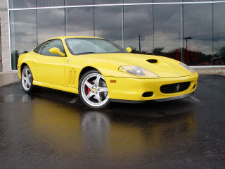 Yellow sports car parking lot 11 - a large window free wallpaper for desktop