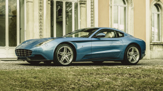 Blue sports car building large 2 - a blue sports car free wallpaper for desktop