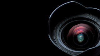 Camera lens black background red - len free wallpaper