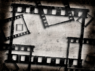 Grungy photo square film squares - filmic free wallpaper