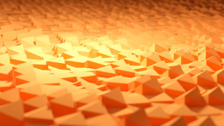 Orange white triangles yellow background - large group free wallpaper